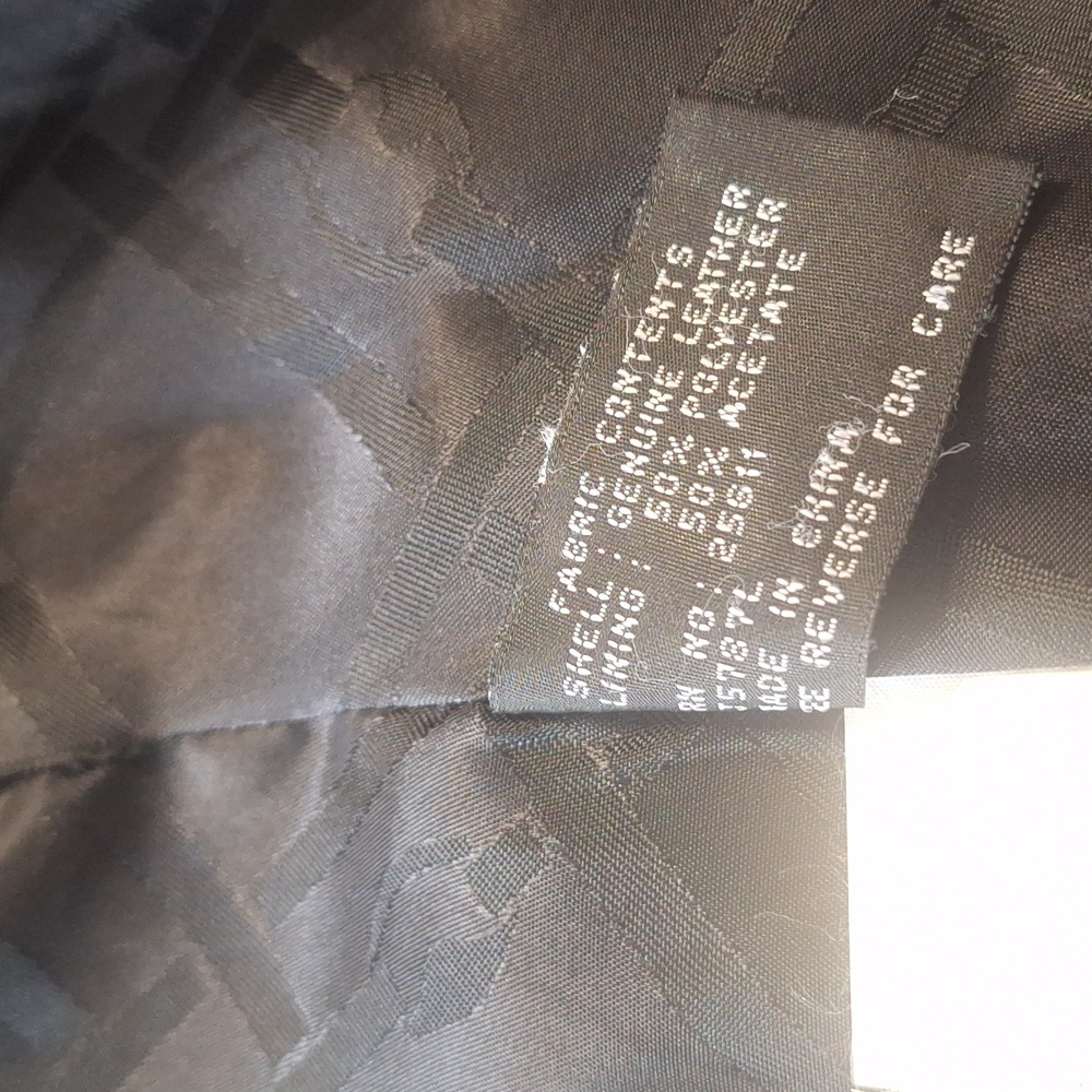 Jones New York Black lamb skin Jacket - Picture 12 of 13